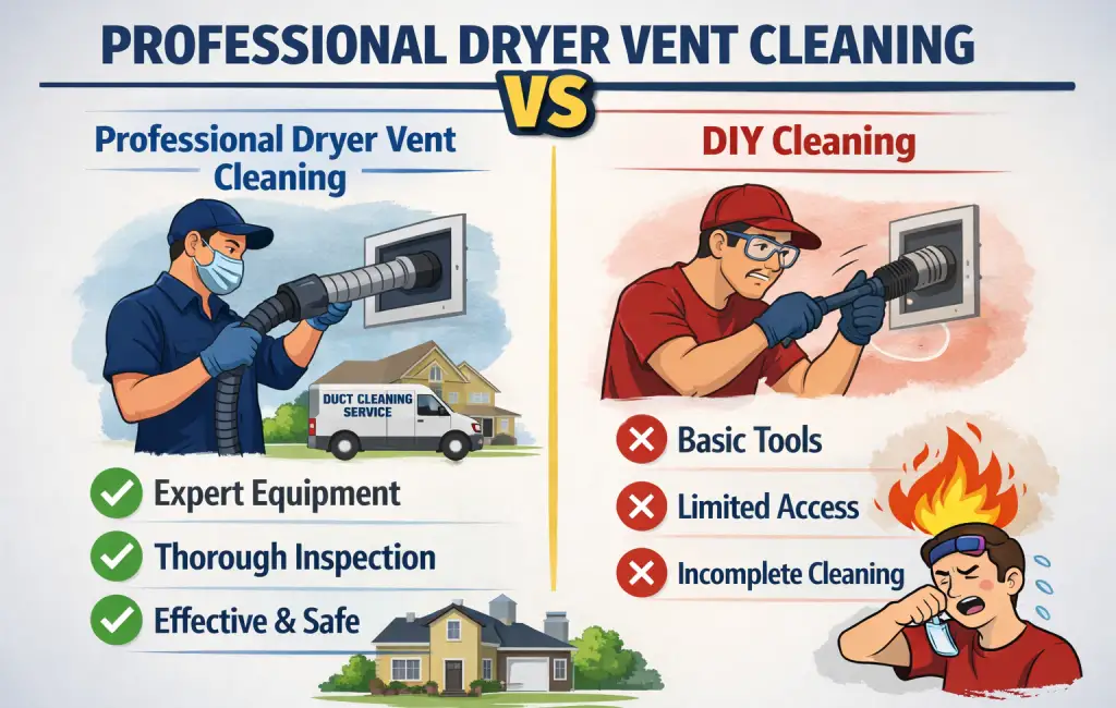 Professional VS DIY Vent Cleaning