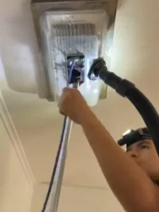 Air Duct Cleaning Service Completed in Vacant Home in Hurst, TX